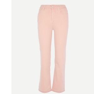 Paige Atley Pink Flare Jeans NWT size 25
